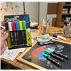 Image 1 : Sharpie Chalk Markers Medium Point 5-Pack