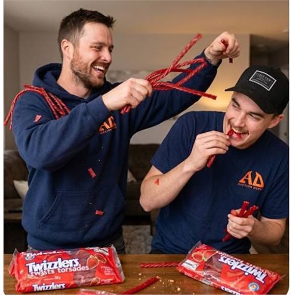 Twizzlers Strawberry Twists 6 Packs 250g Each