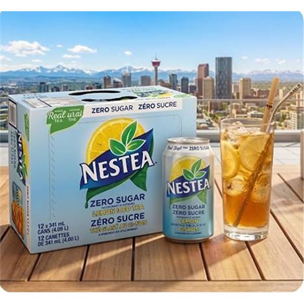 Nestea Zero Sugar Lemon Iced Tea 12X355ML