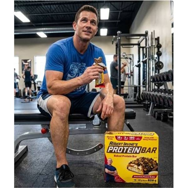 Chef Robert Irvineâ€™s Protein Bar Chocolate PB 18x46g