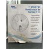 Image 2 : Cool Works 9" Desk Fan, 2 Speed Settings