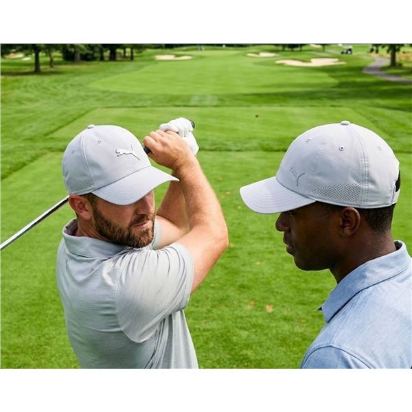 PUMA Adjustable Stretch Fit Hats, 2-Pack