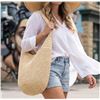 Image 1 : Banana Republic Woven Straw Shoulder Bag