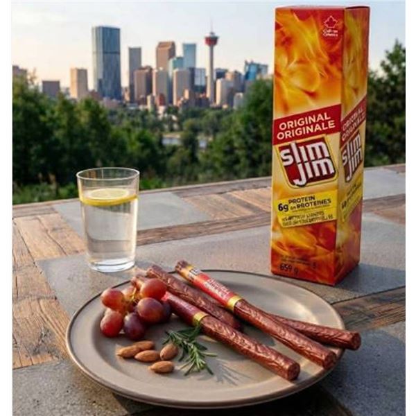 Slim Jim Spicy Sausage Snack 24-Pack x 27.5g