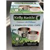 Image 3 : Kelly Kettle Stainless Steel Camping Cups Set