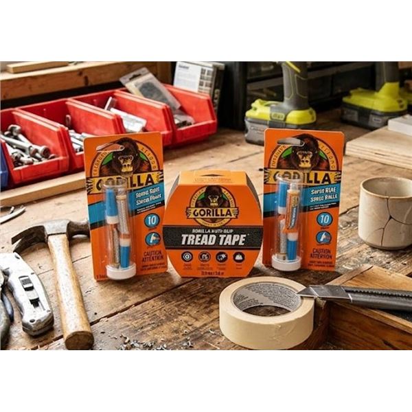 Lot of Gorilla Super Glue and Tread Tape