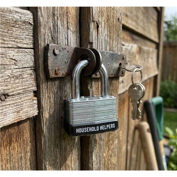 Household Helpers 1-3/4" Key Padlocks, 2-Pack