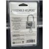 Image 4 : Household Helpers 1-3/4" Key Padlocks, 2-Pack