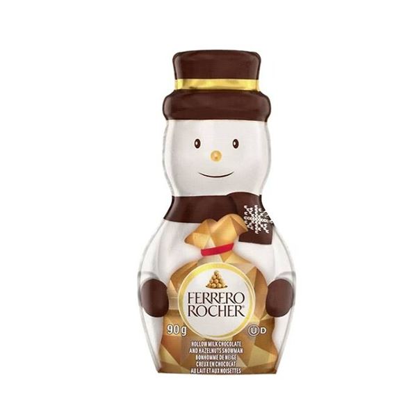 Lot of 6 Ferrero Rocher Snowmen Chocolates 90g