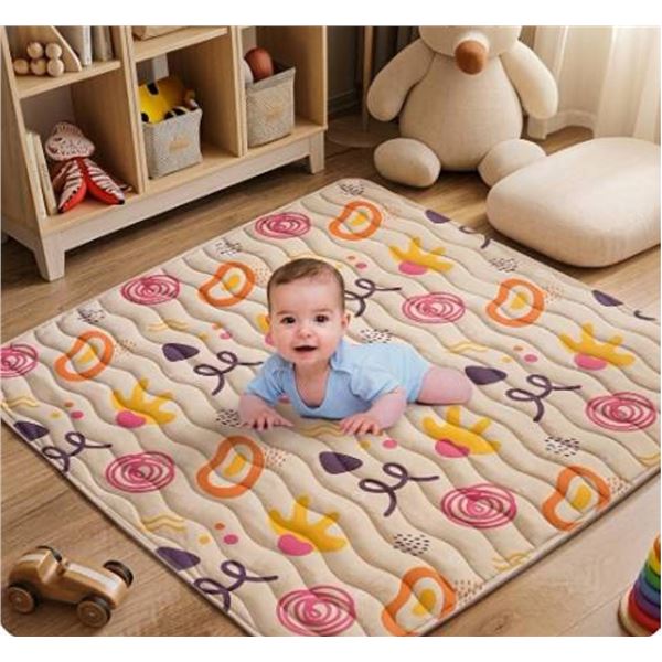 Space Seal Kids Play Mat 71"x59"