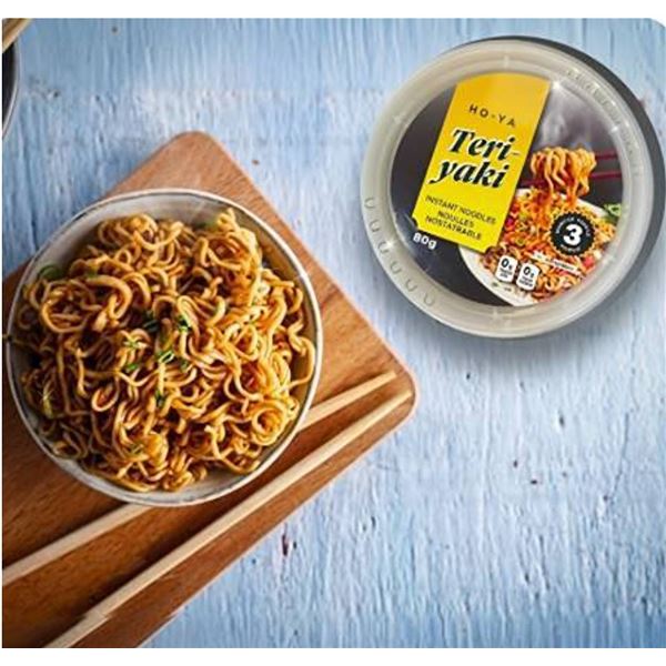 Lot of 6 - HO-YA Teriyaki Instant Noodles Pack 80g