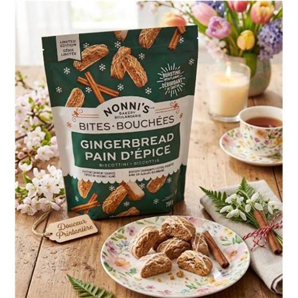 Nonniâ€™s Gingerbread Biscotti Bites 794g