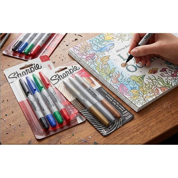 Sharpie Marker Sets, 7 Count, Assorted Colors
