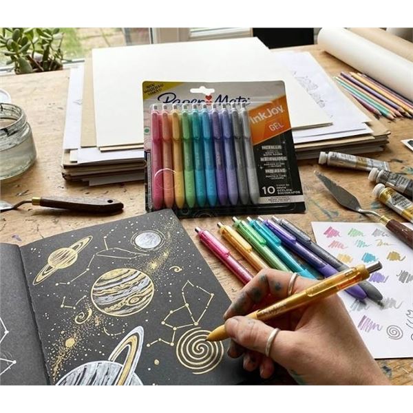 Paper Mate InkJoy Gel Metallic Pens Set