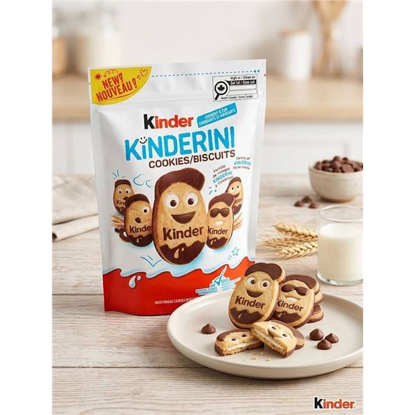 Kinder Kinderini Cookies Biscuits 4 x 250g