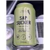 Image 3 : Sapsucker Lime Sparkling Water 12x355mL