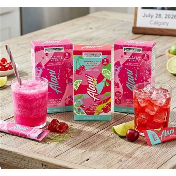 Alani Nu Energy Drink Mix Assortment, 3 Boxes x 5 Per Box