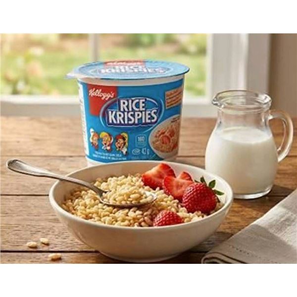 Kellogg's Rice Krispies 12-Pack Cereal Cups x 42g