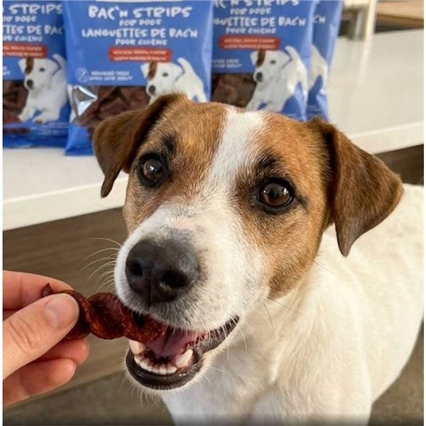 TenDogs Bacon Strips for Dogs 12 x 100g