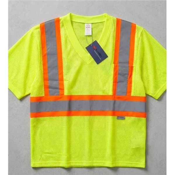 King Big K 2XL Reflective Safety T-Shirt