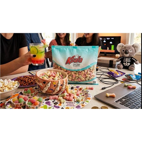 Koala Sour Bones 1kg Candy Bag