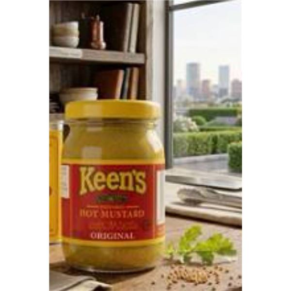 Keen's Prepared Hot Mustard 12-Pack x 100ml