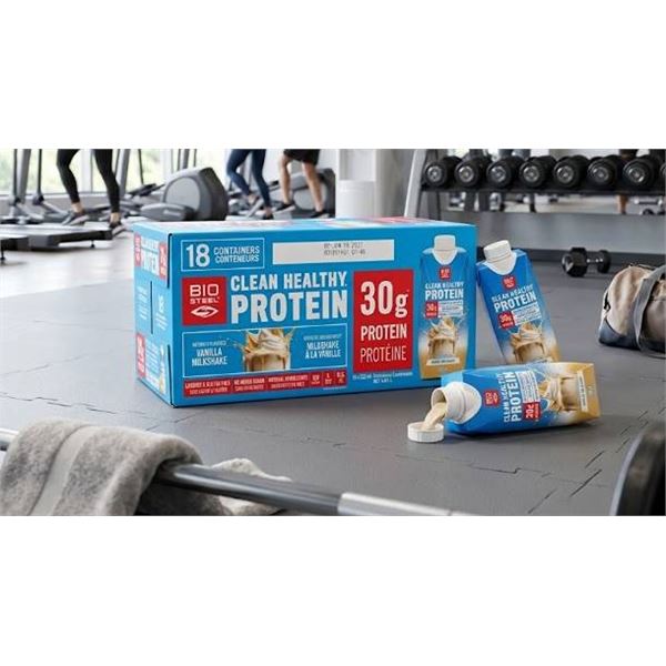 BioSteel Vanilla Protein Shake 18 Pack x 325ml
