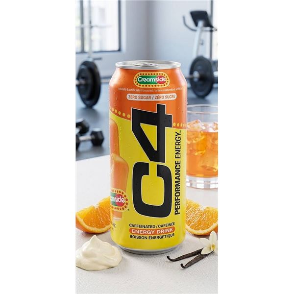 C4 Performance Energy Creamsicle 12-Pack x 473ml