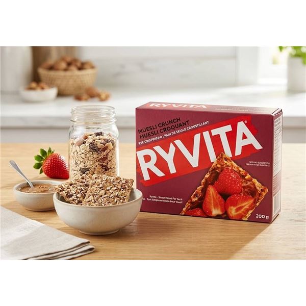 Ryvita Muesli Crunch 200g x 12
