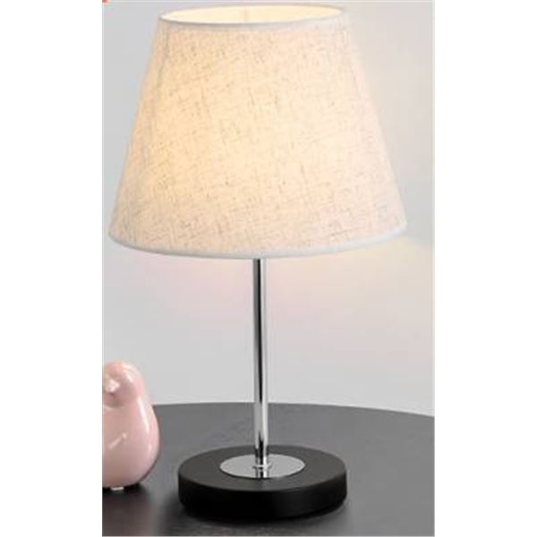 Modern Table Lamp With Fabric Shade