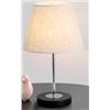 Image 1 : Modern Table Lamp With Fabric Shade