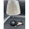 Image 2 : Modern Table Lamp With Fabric Shade
