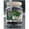 Image 2 : Hillman Deck Screws 8x3" Green 250pcs