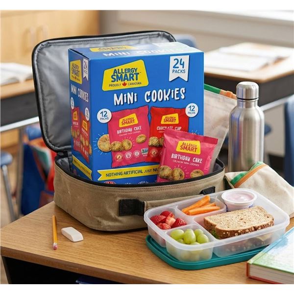 Allergy Smart Mini Cookies Variety Pack 24 x 25g