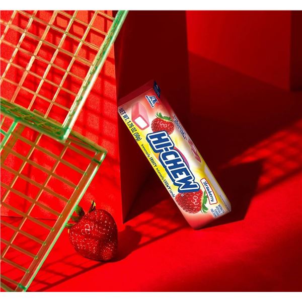 Hi-Chew Strawberry Candy 696g Box (12 Packs)