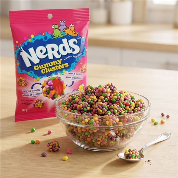Lot of 6 Nerds Gummy Clusters 142g Each