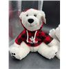 Image 3 : Stuffed Canada Bear and Husky Plush Toys