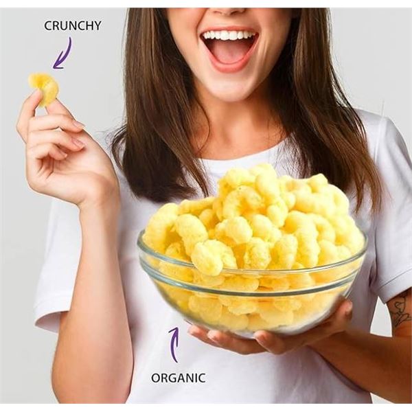 Frankie's Organic Puffs White Cheddar, 12x120