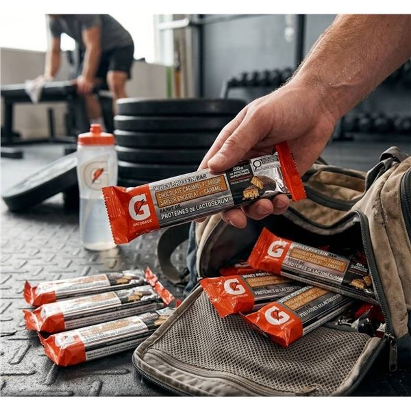 Gatorade Whey Protein Bars, 9 x 80g
