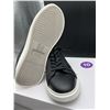 Image 5 : ALDO Black Leather Sneakers Size 10
