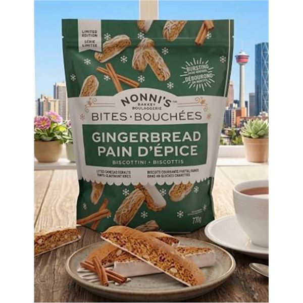 Nonni's Gingerbread Biscotti Bites 794g