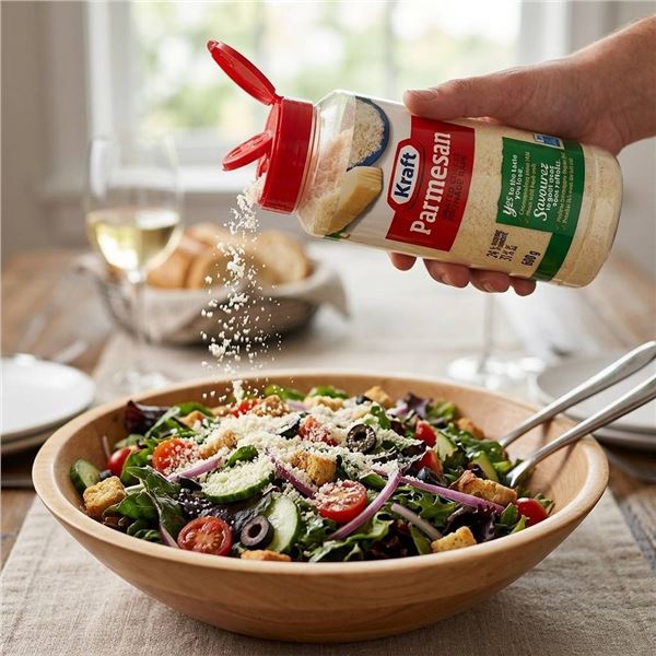 Kraft Parmesan Grated Cheese 4-Pack, 125g