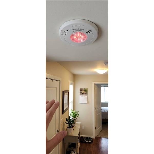 BRK Slim LED Strobe Smoke Alarm 7020BSLA