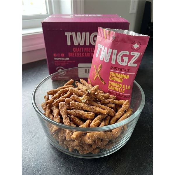 TWIGZ Cinnamon Churro Craft Pretzels 12-Pack