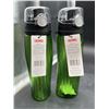 Image 3 : 2 Thermos Intak Green Water Bottles