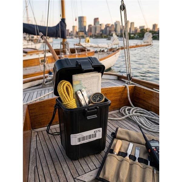 Black Plastic Waterproof Storage Case