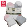 Image 1 : Roots Kids Quarter Socks 10-Pack