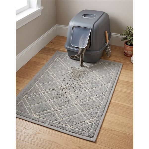 Purple Pet Cat Jumbo Litter Mat