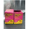 Image 3 : Pepto-Bismol Caplets, 24 Count, 2 Boxes