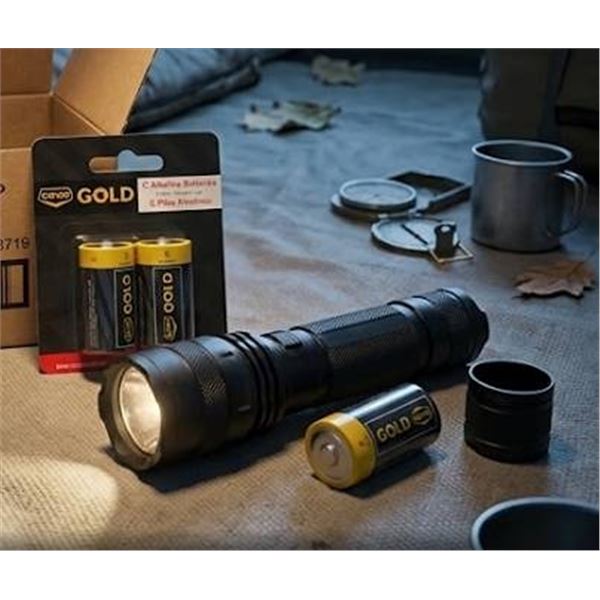 6 Co-op Gold C Alkaline Batteries 4-Pk